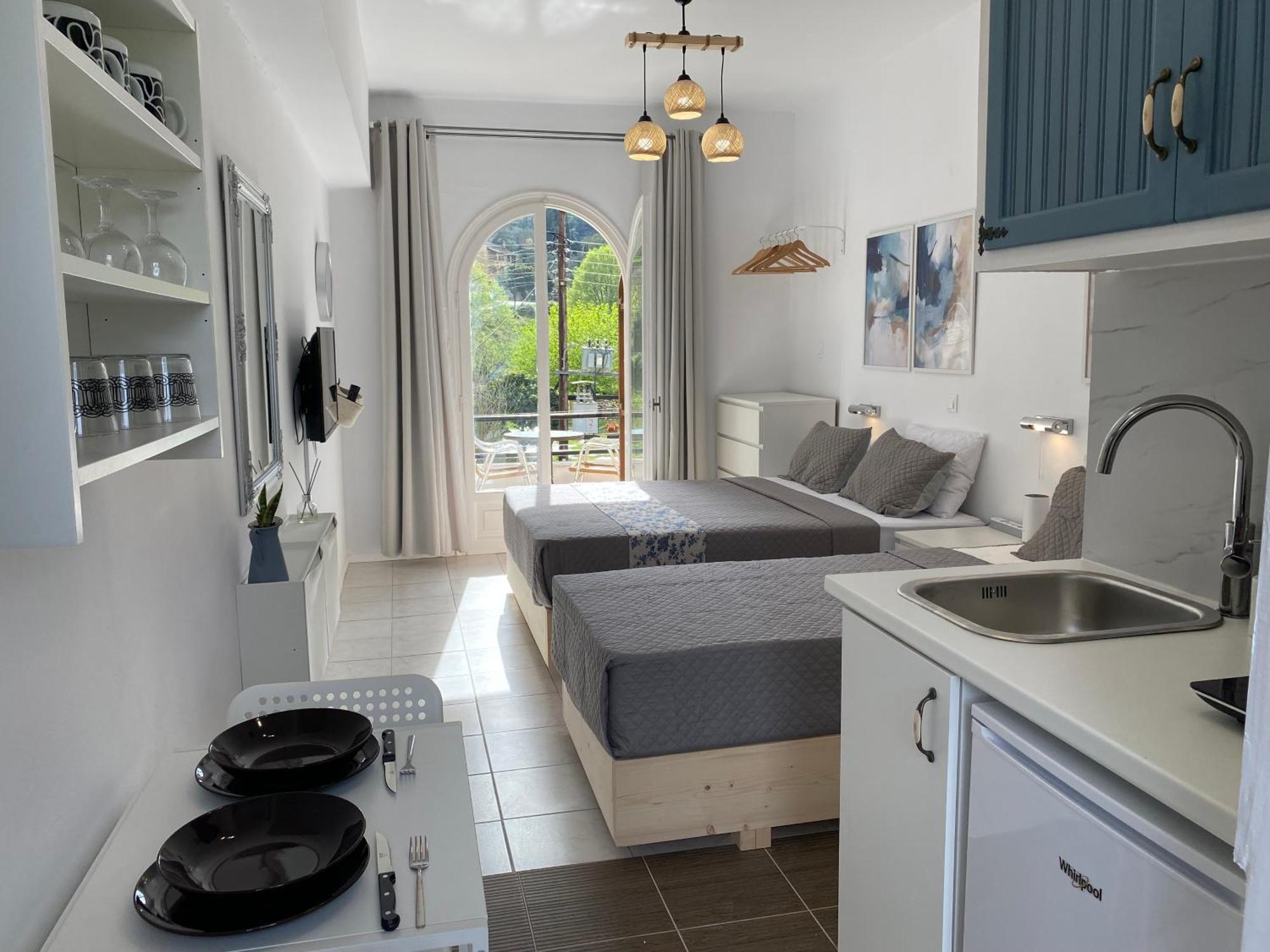 Navy Apartment With Mountain View &Private Parking Vatos Ngoại thất bức ảnh